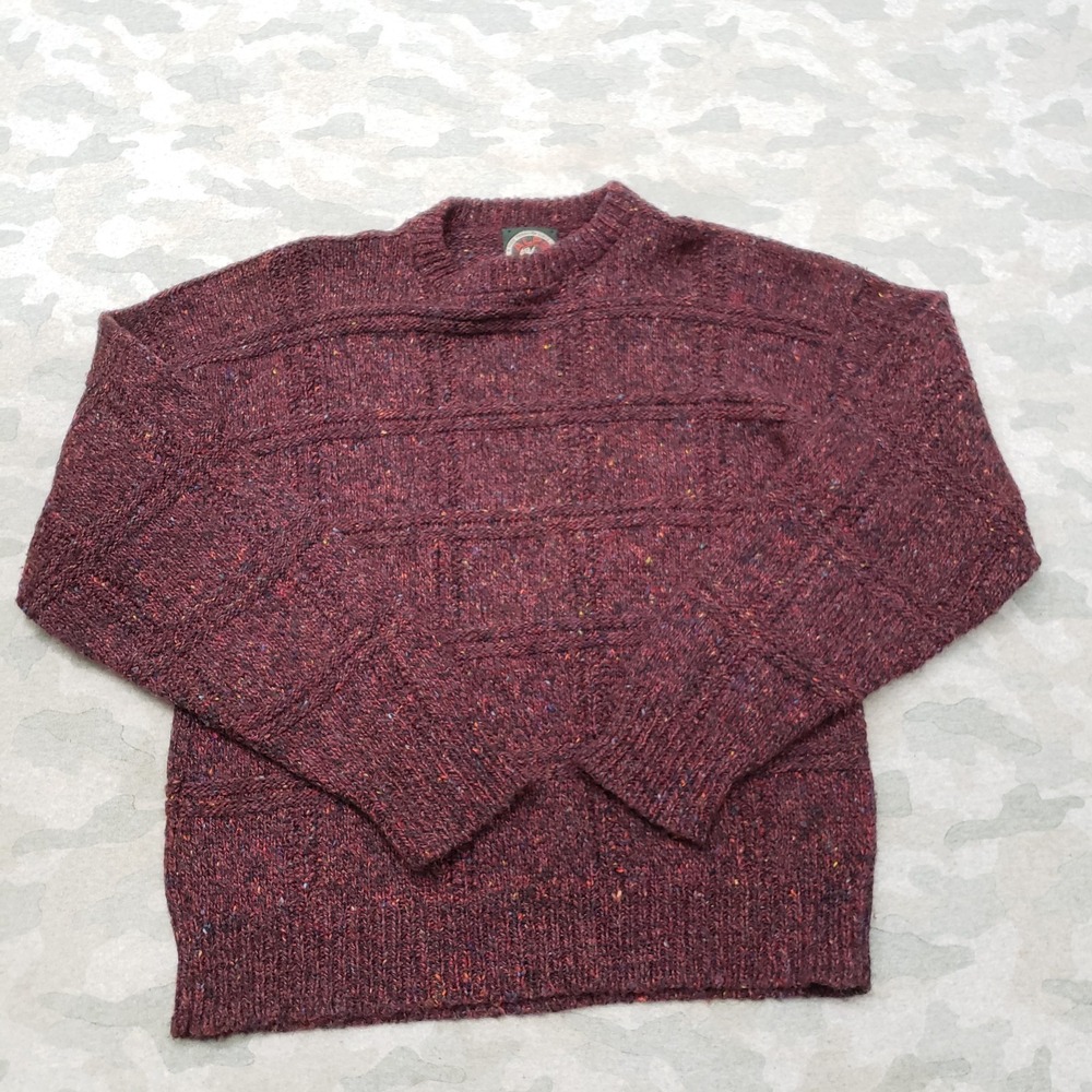 Vintage‎ ALPS Sweater Mens Large Purple Pullover Long Sleeve